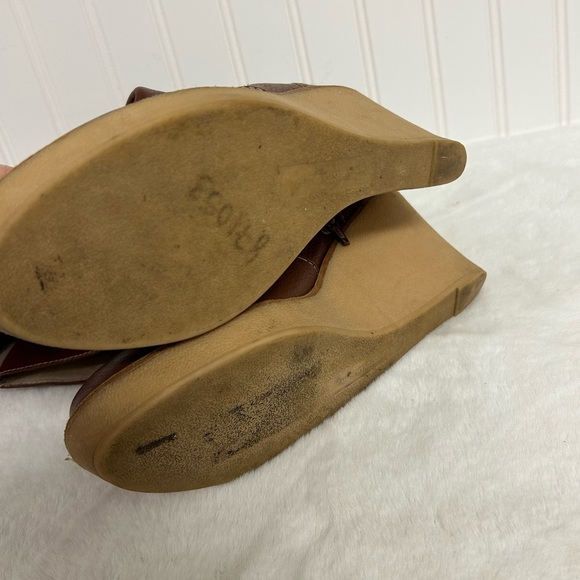 Johnston & Murphy Knee Tall Wedge Boots - Picture 3 of 11